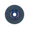 Pferd 5" x 5/8-11 Thd. POLIFAN Flap Disc - Z SGP STRONG STEEL, Zirconia, 50 Grit, Conical 62962 - alternate 2